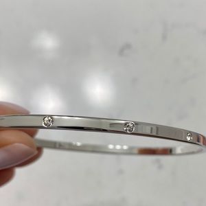 Swarovski thin bangle bracelet